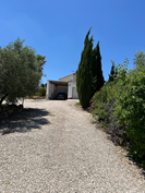 Driveway, carport and garage